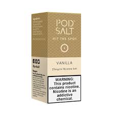 PODSALT - VANILLA 25MG 30ML UK - Gulshans - Since 1985