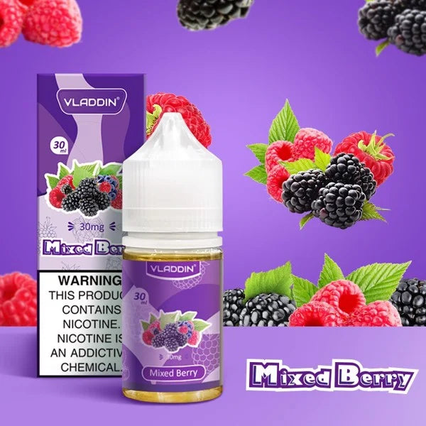 VLADDIN - MIXED BERRIES 50MG 30ML - Gulshans - Since 1985