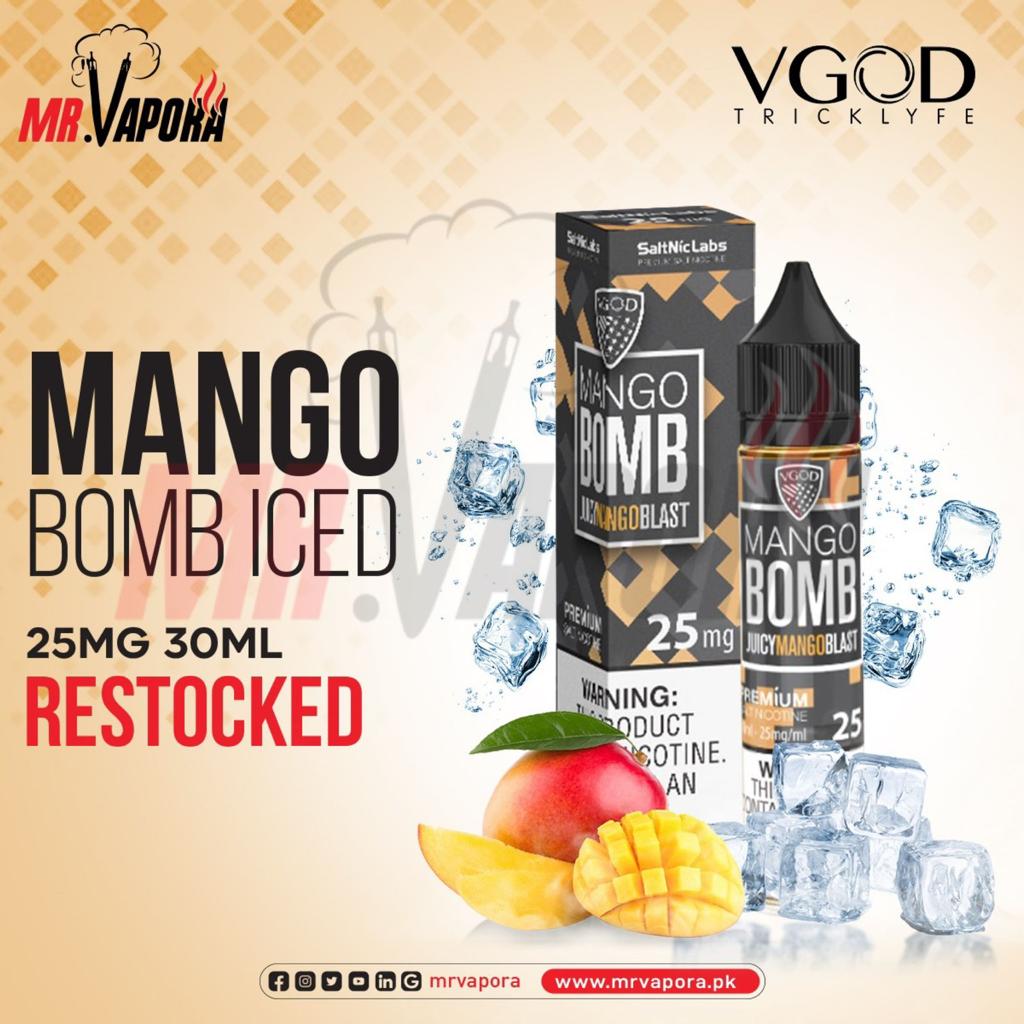 VGOD MANGO BOMB ICED 30ML - Gulshans - Since 1985