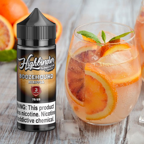 PROHIBITION - BOOZEHOUND MIMOSA 6MG 100ML - Gulshans - Since 1985