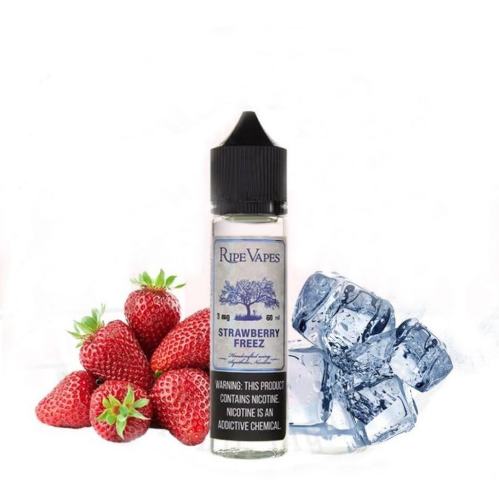 RIPE VAPE STRAWBERRY FREEZ 12MG 60ML - Gulshans - Since 1985