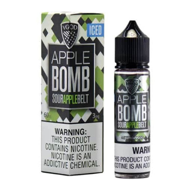 VGOD APPLE BOMB ICED E-LIQUID 6 MG 60ML - Gulshans - Since 1985