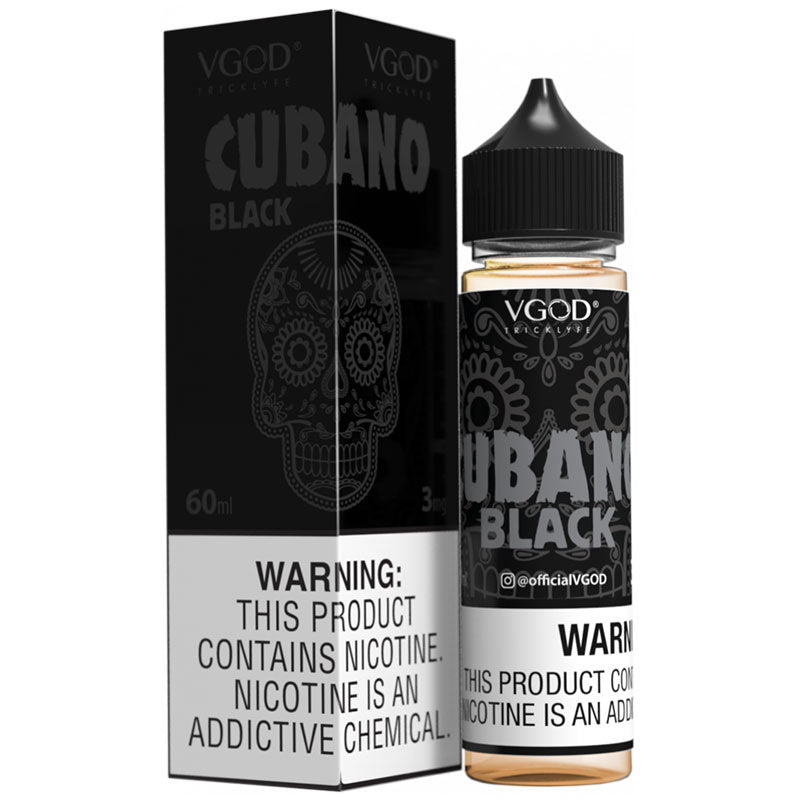 VGOD CUBANO BLACK E-LIQUID 3 MG 60ML - Gulshans - Since 1985