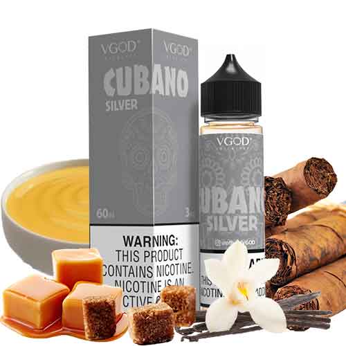 VGOD CUBANO SILVER E-LIQUID 3MG 60ML - Gulshans - Since 1985