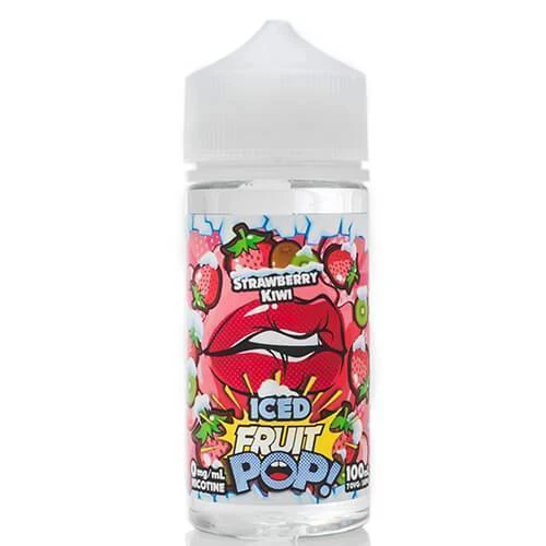 POPVAPORS - STRAWBERRY KIWI ICED 6MG - 100ML - Gulshans - Since 1985