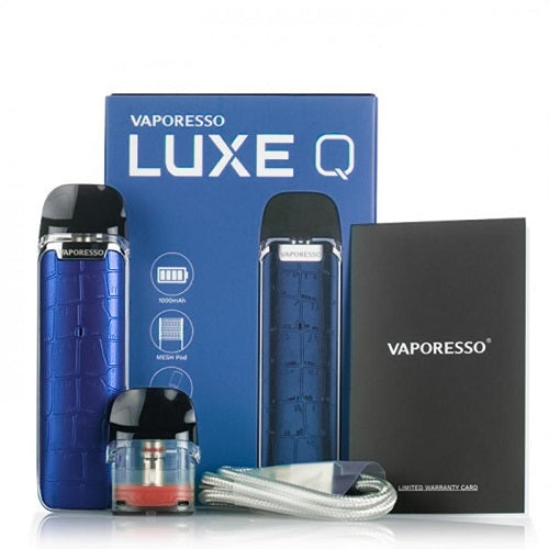 VAPORESSO - LUXE Q podkit 1000mah - BLUE - Gulshans - Since 1985