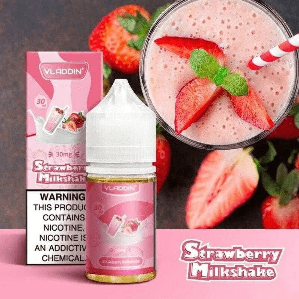 VLADDIN STRAWBERRY MILKSHAKE 30ML - Gulshans - Since 1985