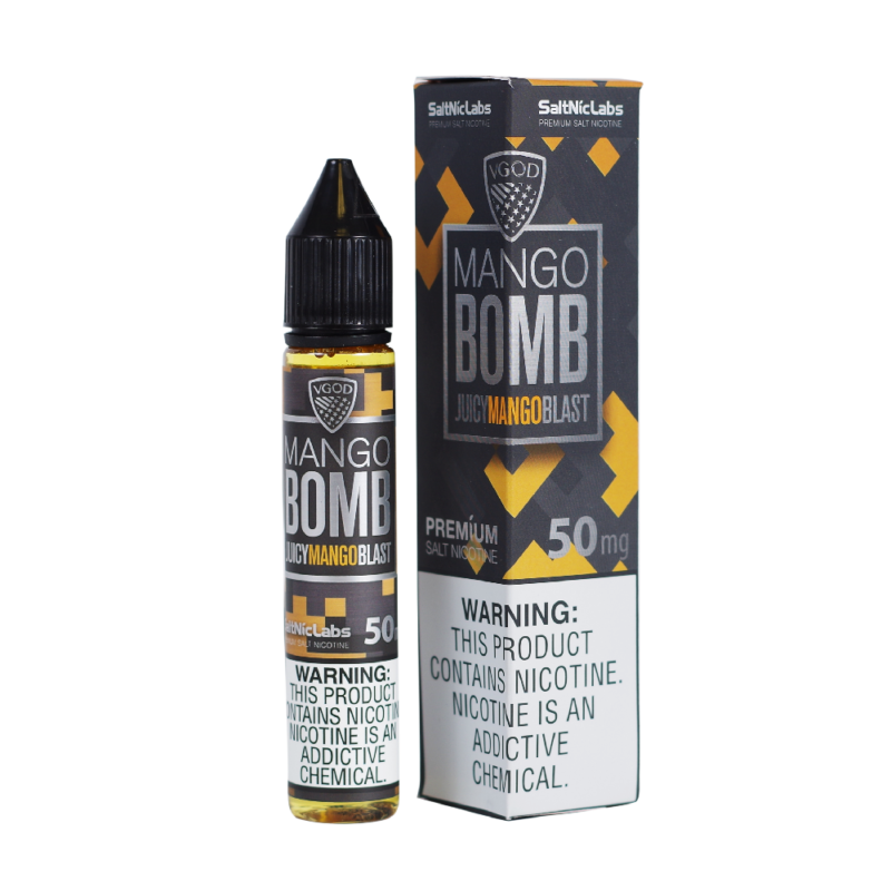 MANGO BOMB VGOD SALTNIC E-LIQUID 30ML - Gulshans - Since 1985
