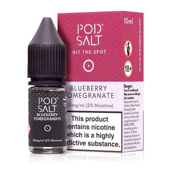 PODSALT - BLUEBERRY POMEGRANATE 10ML - 20MG - Gulshans - Since 1985