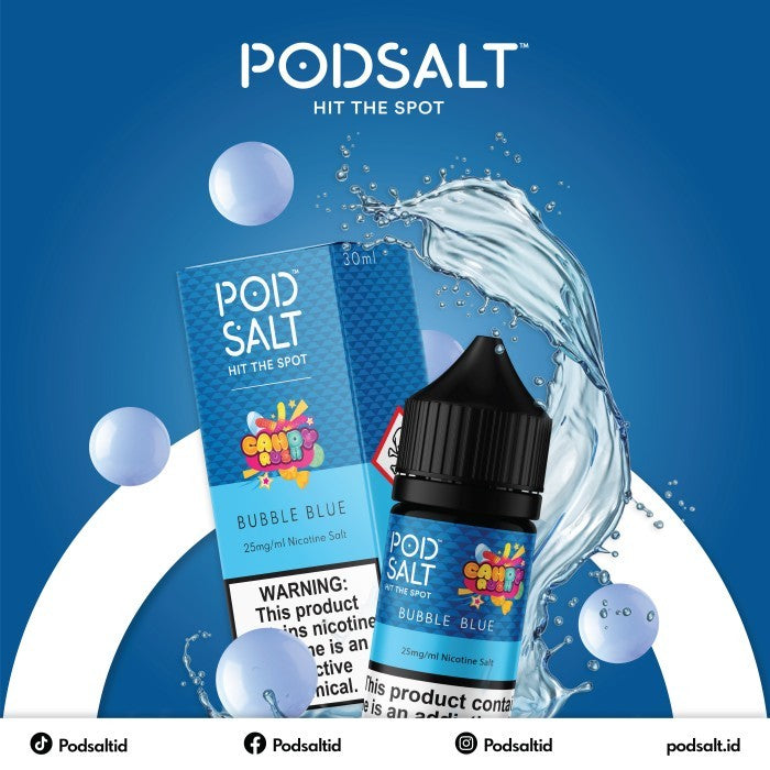 PODSALT - BUBBLE BLUE 25mg 30ml - Gulshans - Since 1985