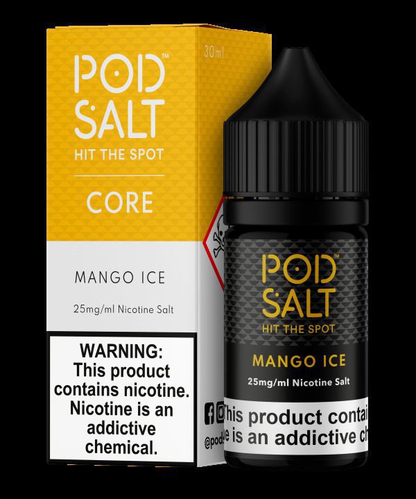 PODSALT - MANGO ICE - 25MG 30ML - Gulshans - Since 1985