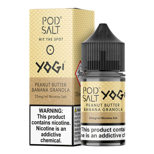 PODSALT - PEANUT BUTTER BANANA GRANOLA 25MG 30ML UK - Gulshans - Since 1985