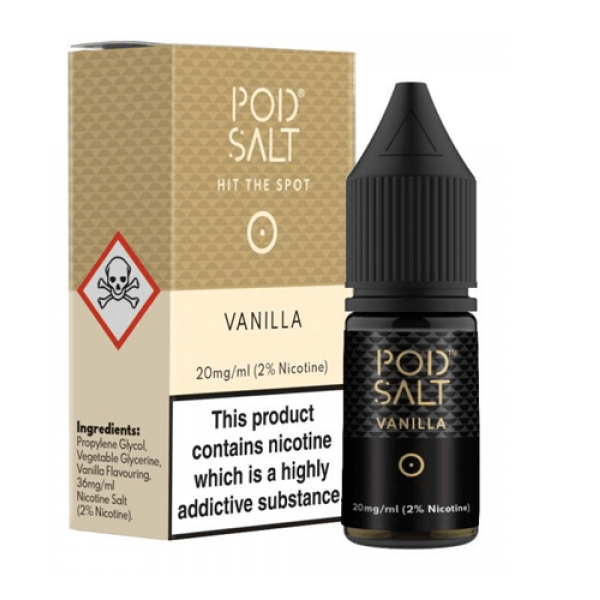 PODSALT - VANILLA 20MG 10ML - Gulshans - Since 1985