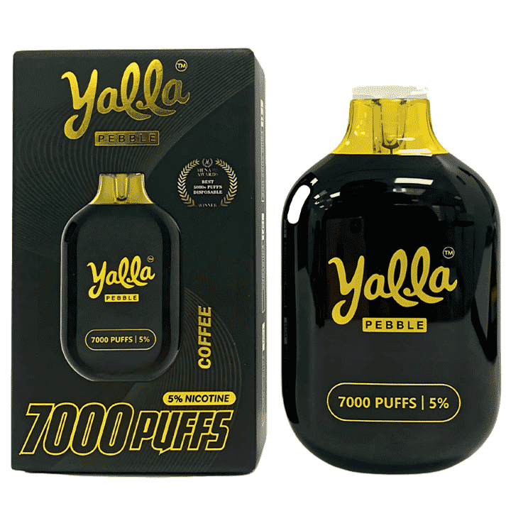 YALLA DISPOSABLE 7000 PUFFS -COFFEE - Gulshans - Since 1985