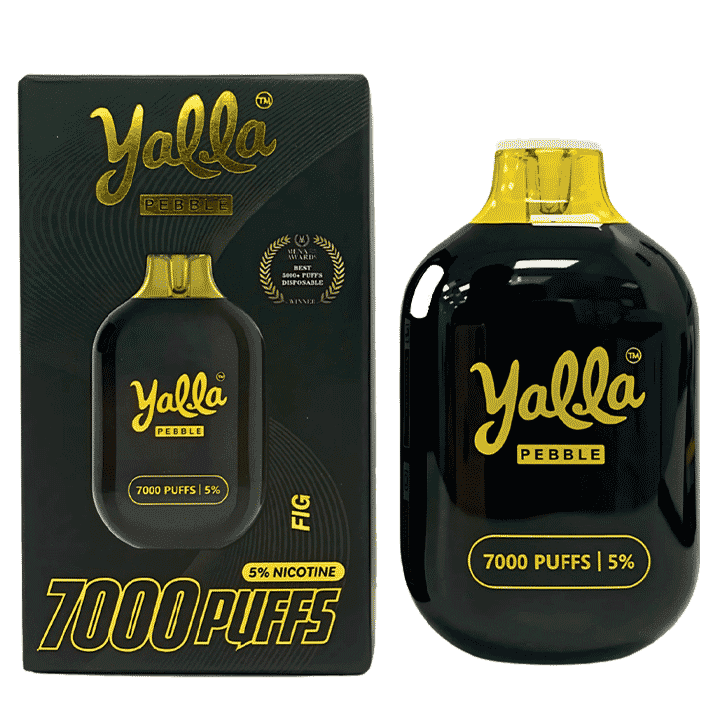 YALLA DISPOSABLE 7000 PUFFS -FIG - Gulshans - Since 1985