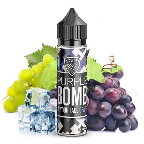 VGOD PURPLE BOMB ICED 60ML (12mg,18mg) - Gulshans - Since 1985