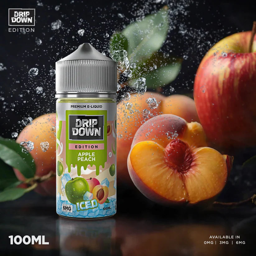 Drip Down Apple Peach Ice 100ml by Editon Series At Best Price In Pakistan - Gulshans - Since 1985
