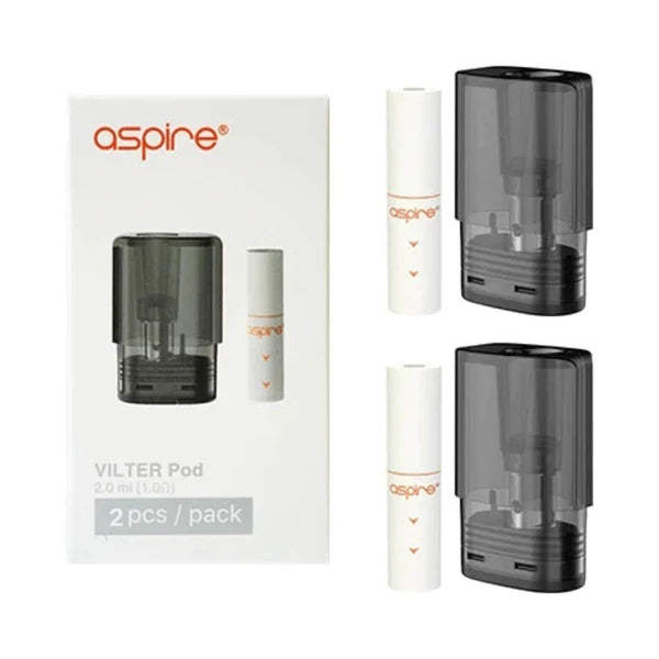 Aspire Vilter Replacement Pod 1.0 ohms 2ml - Gulshans - Since 1985