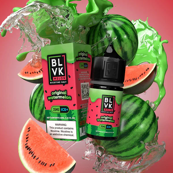 BLVK Melon Salt - Original Watermelon Ice 30ml - Gulshans - Since 1985