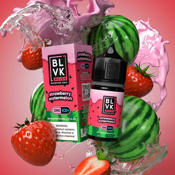 BLVK Melon Salt - Cherry Watermelon Ice 30ml - Gulshans - Since 1985