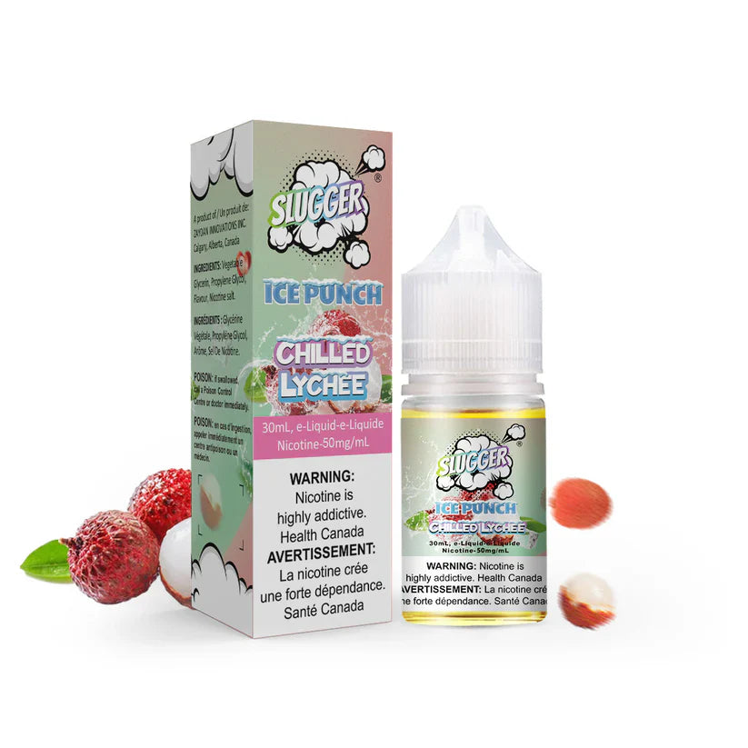 SLUGGER CHILLED LYCHEE PUNCH SERIES 50MG 30ML - Gulshans - Since 1985