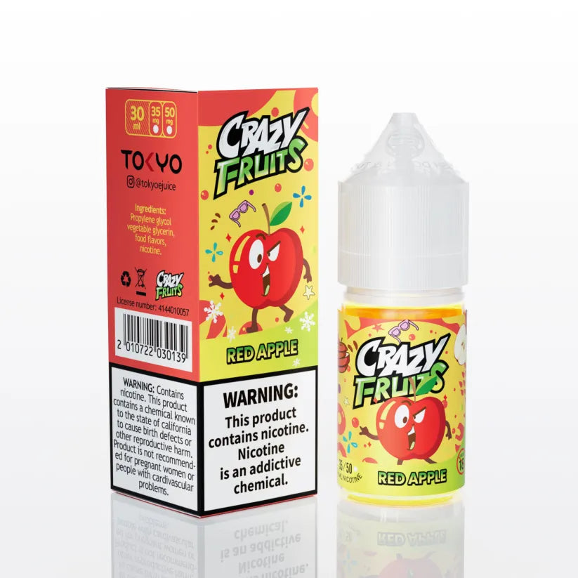 Tokyo Crazy Fruits Red Apple 30ML - Gulshans - Since 1985