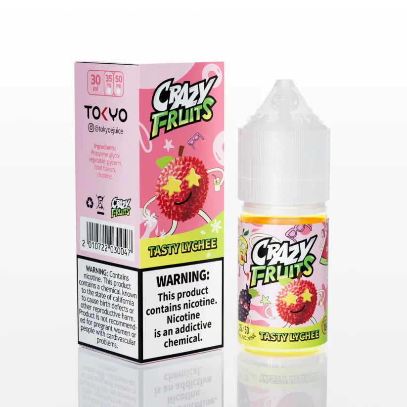 Tokyo Crazy Fruits Tasty Lychee 30ML - Gulshans - Since 1985