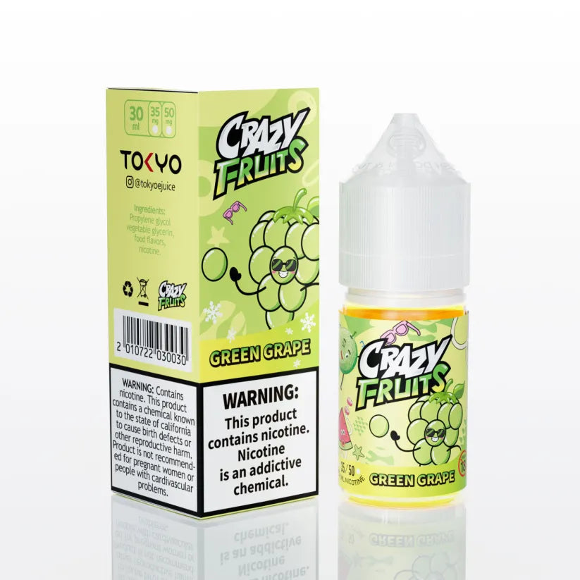 Tokyo Crazy Fruits Green Grape 30ML - Gulshans - Since 1985