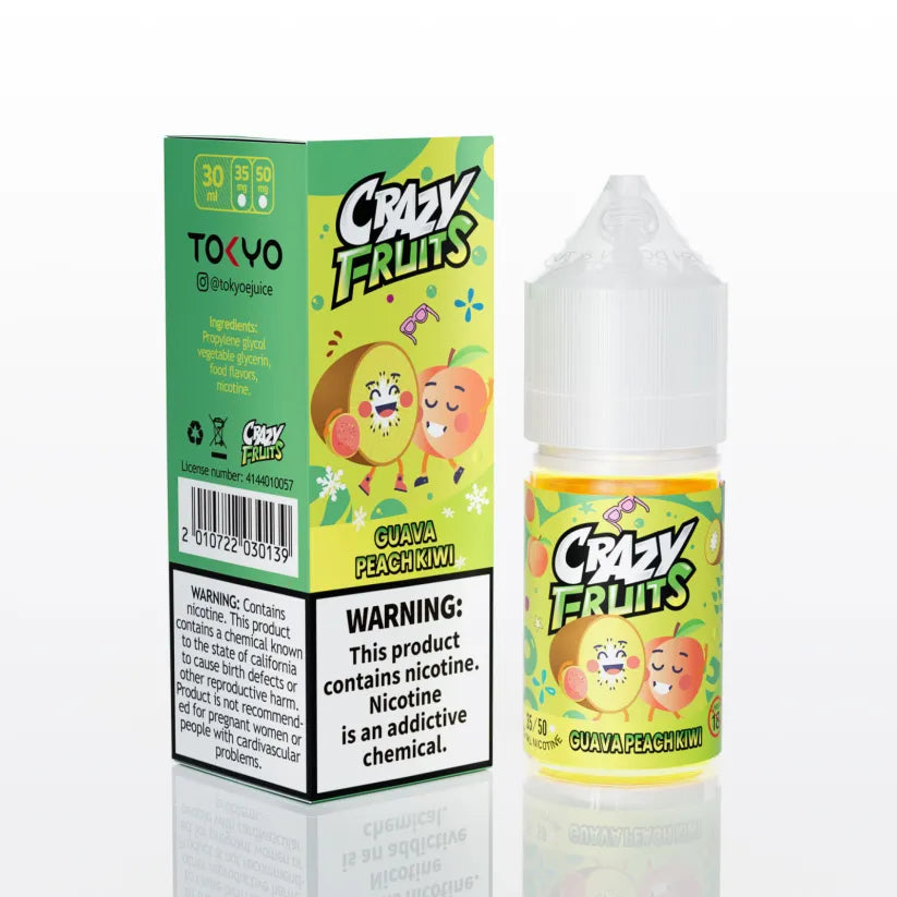Tokyo Crazy Fruits Guava Peach Kiwi 30ML - Gulshans - Since 1985