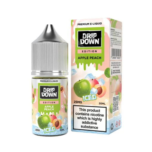 Drip Down Iced Series Apple Peach Ice 30ml (25/50 mg) - Gulshans - Since 1985