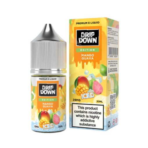Drip Down Iced Series Mango Guava Ice 30ml (25/50 mg) - Gulshans - Since 1985