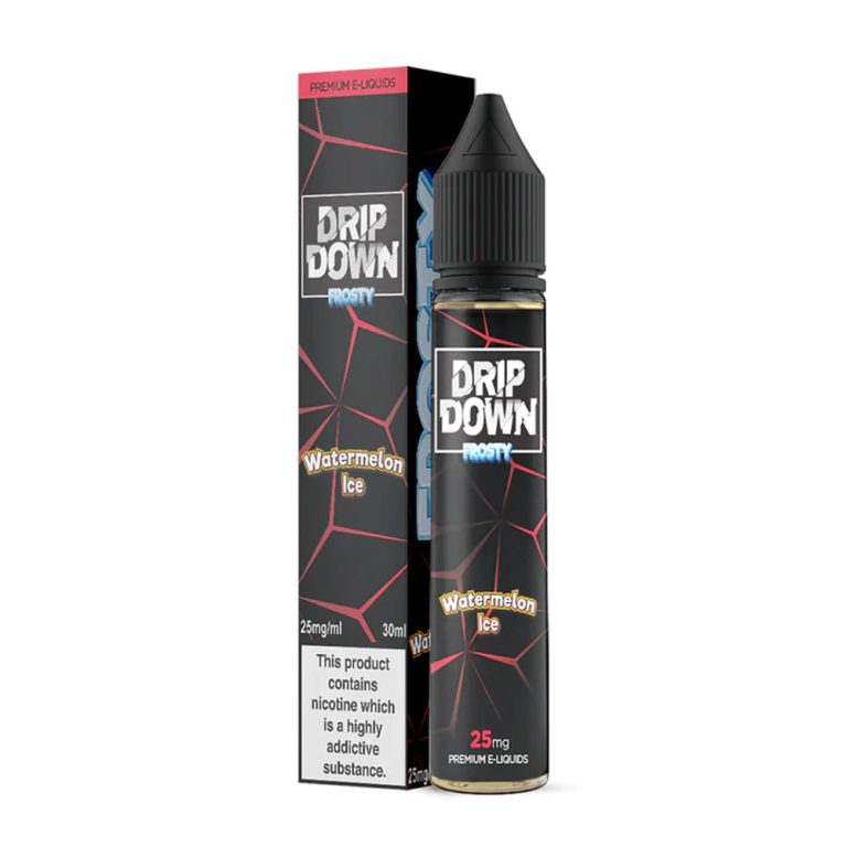 DRIP DOWN FROSTY - 25MG - WATERMELON ICE - Gulshans - Since 1985