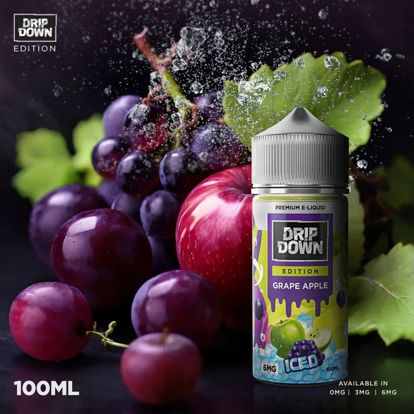 Drip Down Grape Apple Ice 100 ml by Edition Series At Best Price In Pakistan - Gulshans - Since 1985