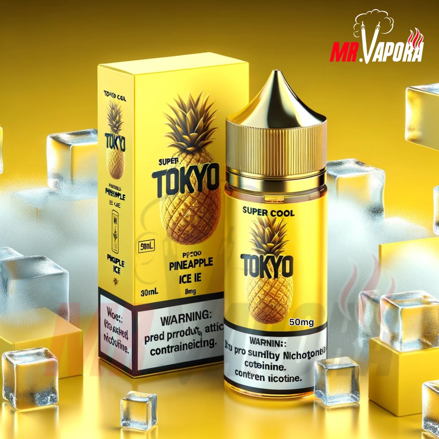 Tokyo - Super Cool Pineapple Ice 30ml 35/50Mg - Gulshans - Since 1985