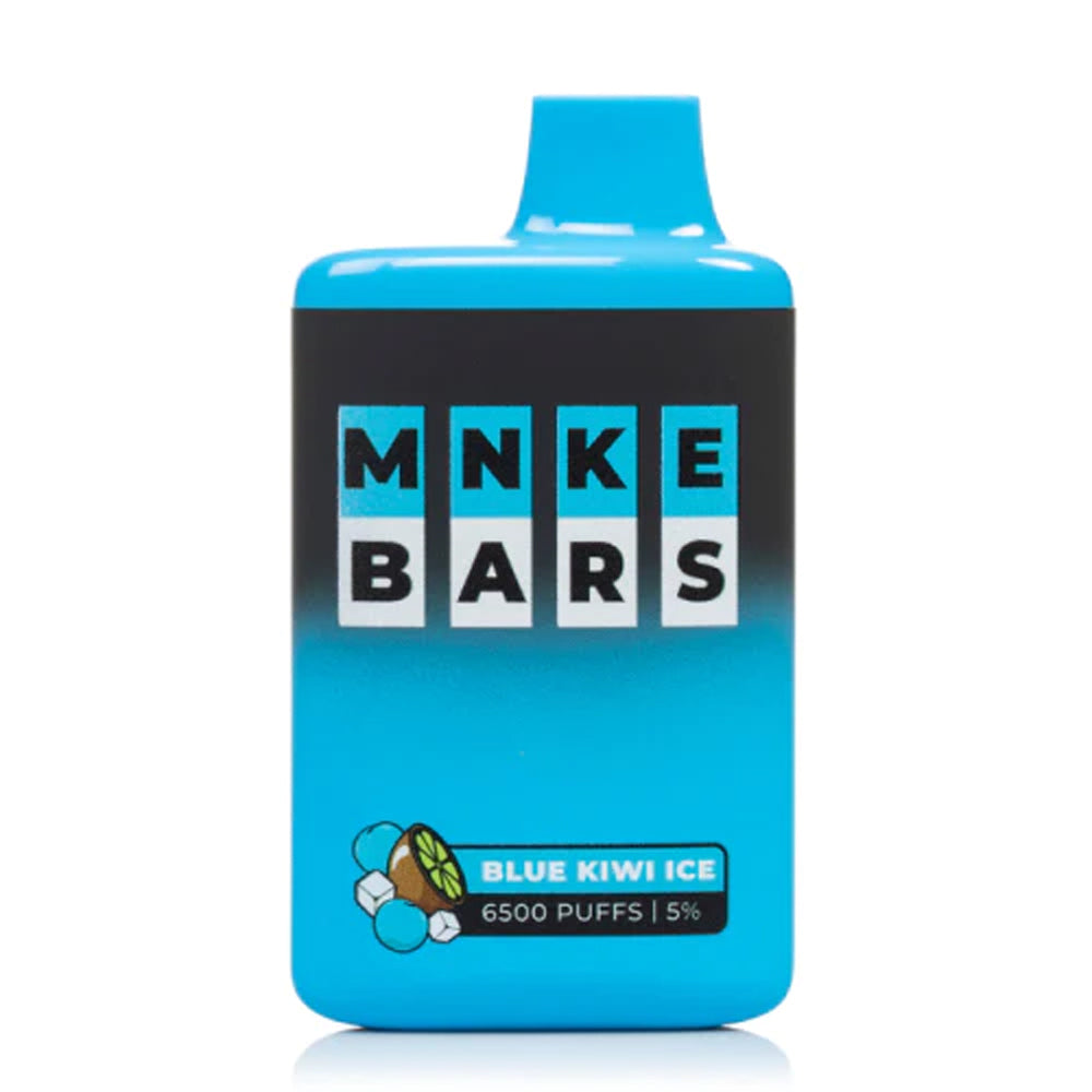 MNKE Bars Disposable Vape – Blue Kiwi Ice