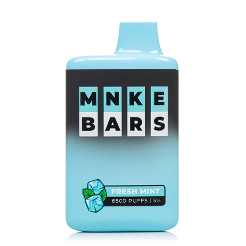 MNKE Bars Disposable Vape – Fresh Mint - Gulshans - Since 1985
