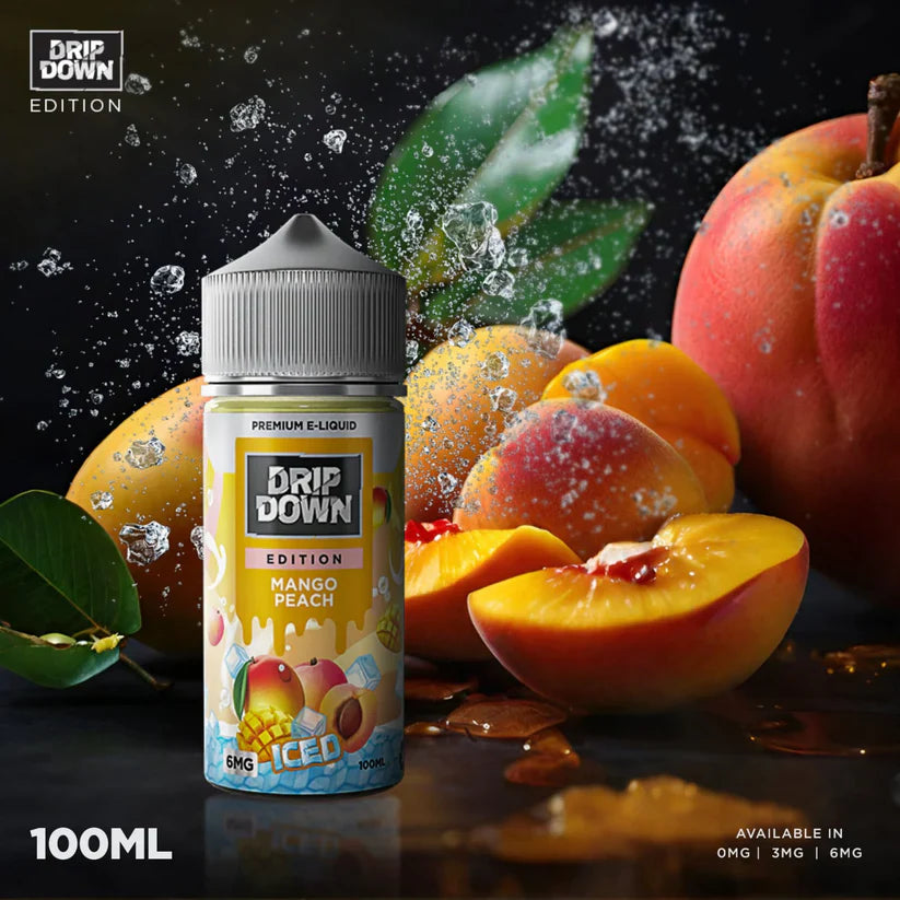 Drip Down Mango Peach Ice 100 ml At Best Price In Pakistan - Gulshans - Since 1985