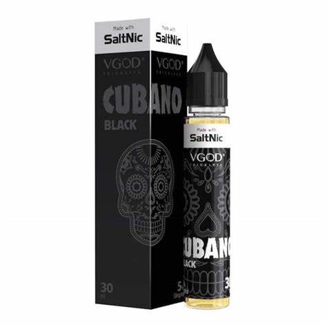 VGOD - CUBANO BLACK SALTNIC 30ML - Gulshans - Since 1985