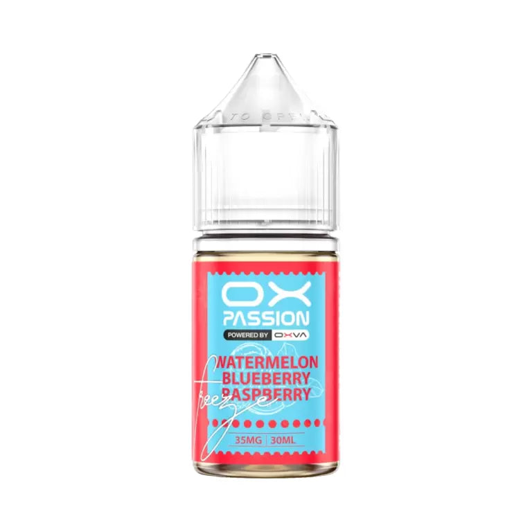 OX PASSION NIC SALT – WATERMELON BLUEBERRY RASPBERRY FREEZE – 30ML