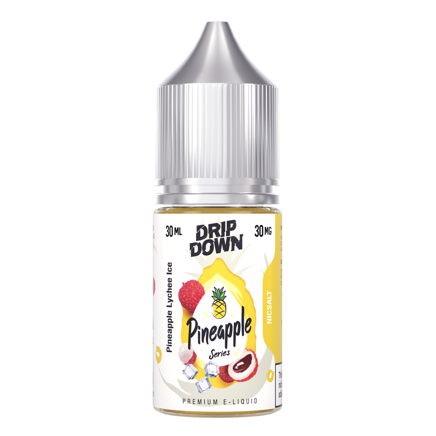 DRIP DOWN PINEAPPLE SERIES PINEAPPLE LYCHEE ICE 30MG,50MG - 30ML - Gulshans - Since 1985