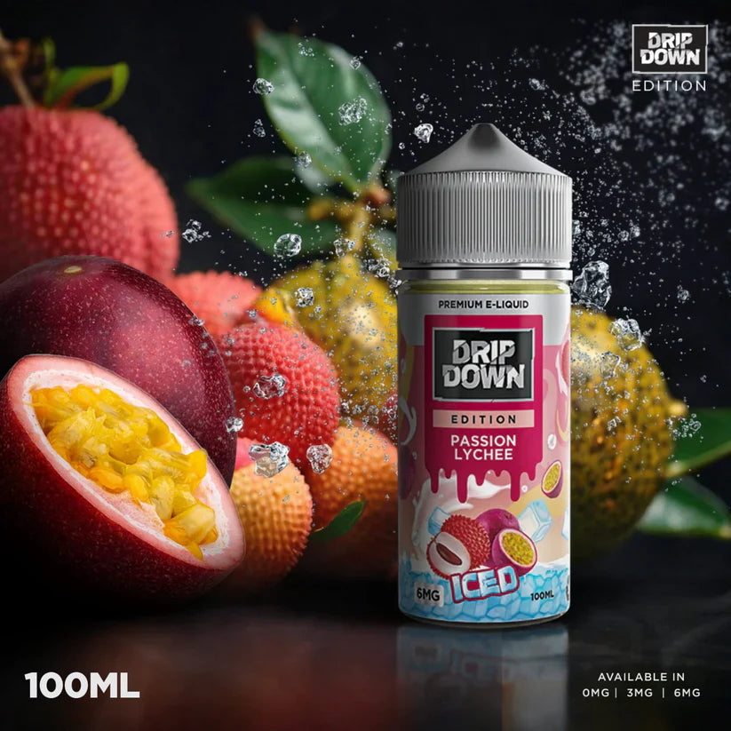 Drip Down Passion Lychee Ice 100 ml At Best Price In Pakistan - Gulshans - Since 1985
