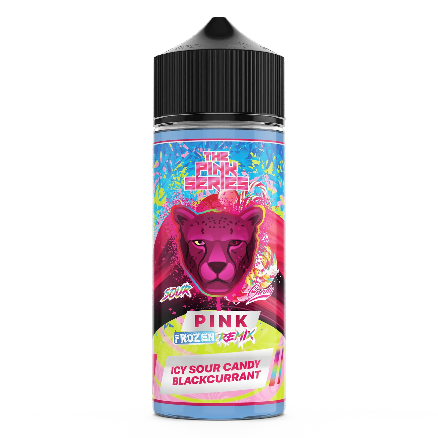 DrVapes Pink Frozen Ice Remix Panther Series 3mg – 120ml - Gulshans - Since 1985