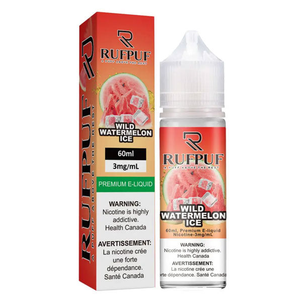 RUFPUF E-Liquids – Wild Watermelon Ice 60ml (3, 6 mg) - Gulshans - Since 1985