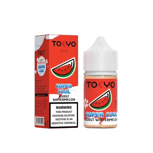 Tokyo Saltnic Super Cool Burst Watermelon 30ml/50mg - Gulshans - Since 1985