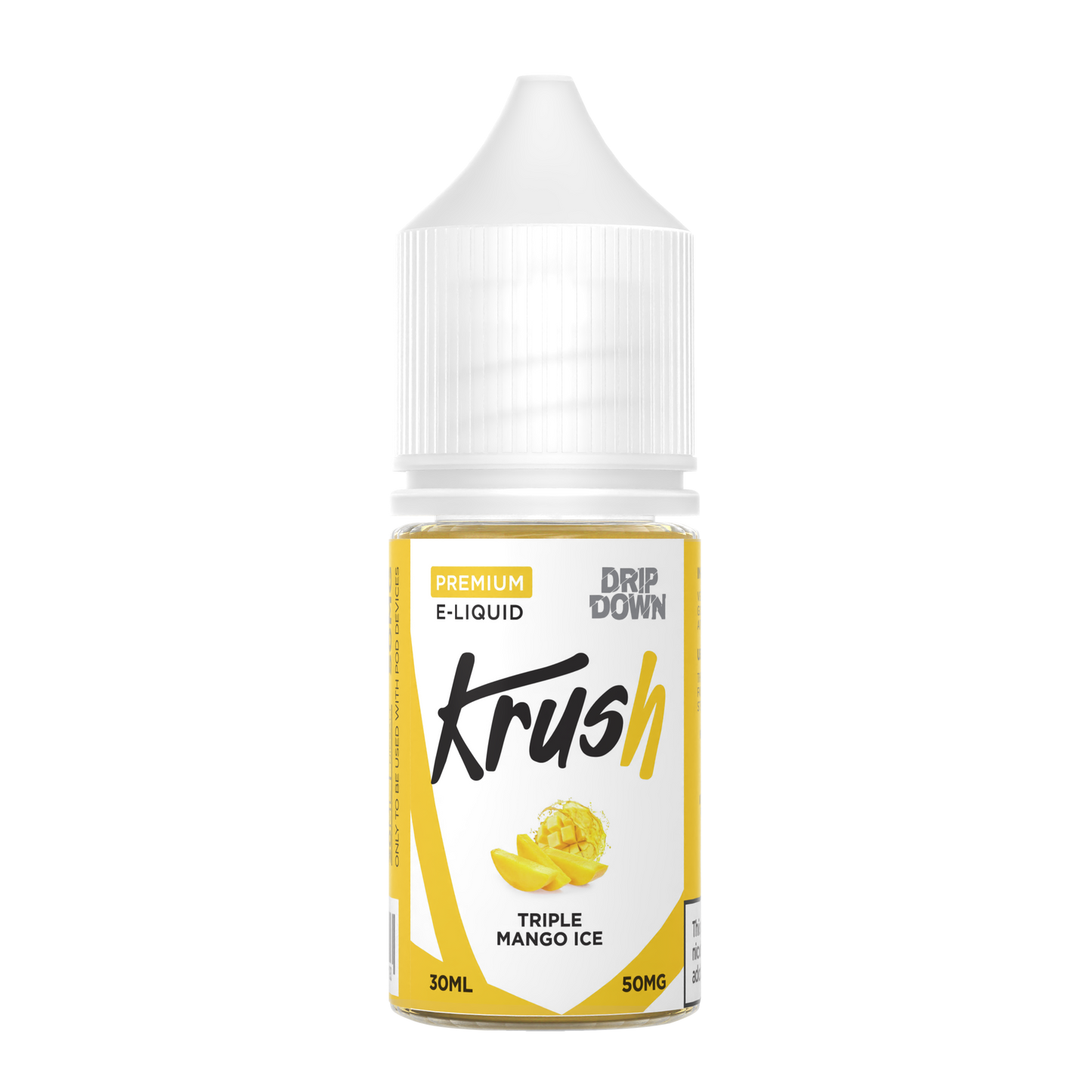 DRIP DOWN KRUSH SERIES TRIPLE MANGO ICE 30MG,50MG - 30ML - Gulshans - Since 1985