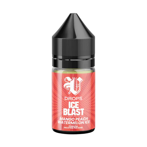 V DROPS – NIC SALT PEACH 30ML 25MG AT BEST PRICE - Gulshans - Since 1985