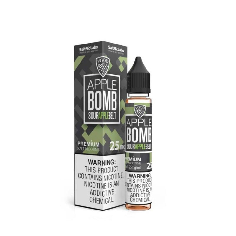 APPLE BOMB VGOD SALTNIC E-LIQUID 30ML - Gulshans - Since 1985