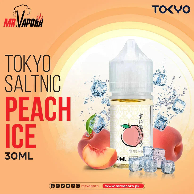 TOKYO - ICED PEACH 30MG 30ML - Gulshans - Since 1985