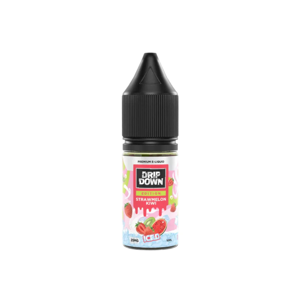 Drip Down Straw Melon Kiwi Ice 10ml-25mg