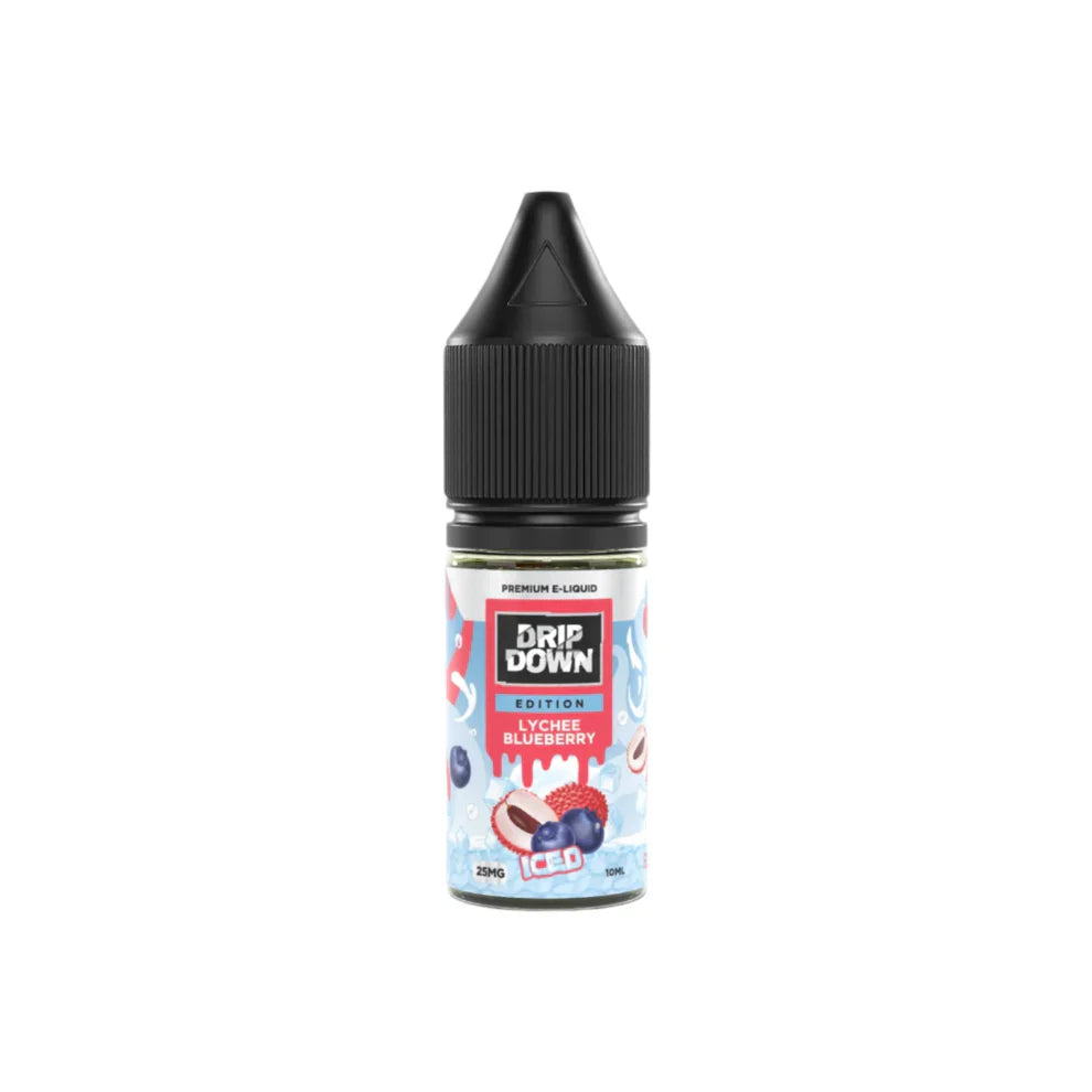 Drip Down Lychee Blueberry Ice 10ml-25mg by Edition Series